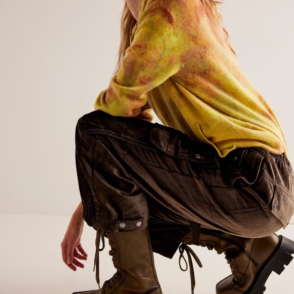 Free People Skip a Beat Utility Pants - Picture 3 of 6